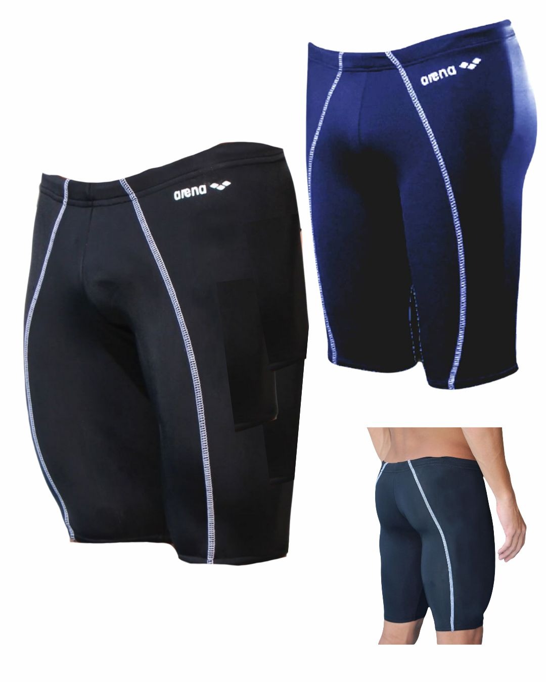 TRAJE DE BAÑO NATACIÓN BERMUDA OLÍMPICO JUVENIL_ADULTO